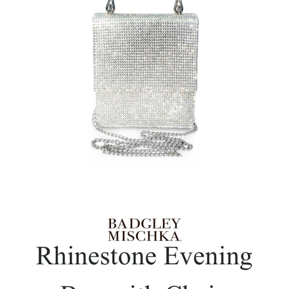 Badgley Mischka Rhinestone Evening Bag